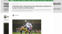 Prensa uruguaya lamentó el empate que Coquimbo rescató ante Nacional por la Libertadores