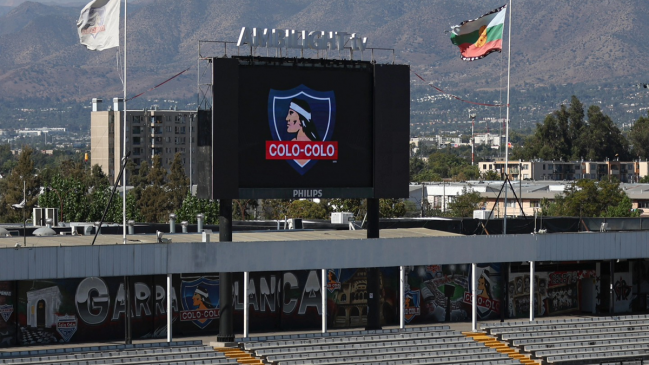 Colo Colo definió la empresa que buscará el sponsor para remodelar el Monumental