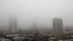 Santiago amaneció este viernes bajo una espesa neblina