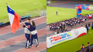 El Team Chile desfiló en la obertura de los Juegos Sudamericanos de la Juventud en Panamá