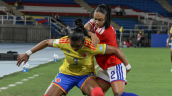 La Roja femenina sucumbió ante Colombia y se complicó el sueño de clasificar al Mundial