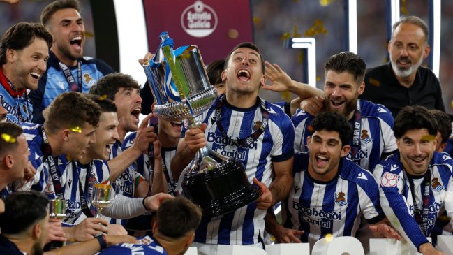 Real Sociedad venció en penales a Atlético de Madrid y alzó la Copa del Rey