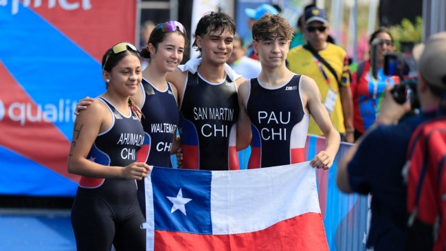 El triatlón aporta el noveno oro para el Team Chile en Panamá