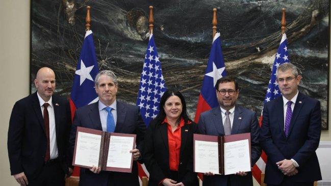 Chile y Estados Unidos firmaron acuerdo bilateral para colaboración en seguridad