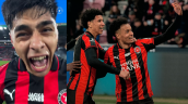 Darío Osorio celebró junto a Midtjylland una valiosa remontada ante el líder en Dinamarca