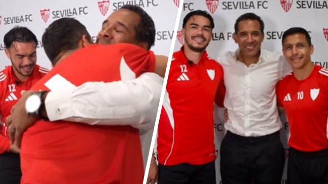 Beausejour tuvo fraterno encuentro con Sánchez y Suazo en Sevilla