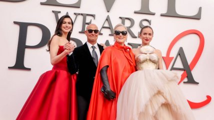 Despliegue de glamour en el estreno mundial de 