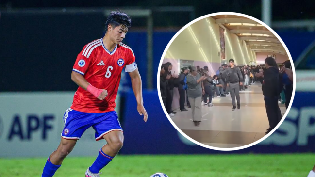 [VIDEO] Capitán de La Roja Sub 17 tuvo emotivo recibimiento en su liceo tras clasificar al Mundial