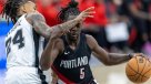 Los Spurs sufrieron la baja de Wembanyama por una conmoción y cayeron ante los Blazers