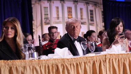 Servicio Secreto intervino en la cena de corresponsales de la Casa Blanca y evacuó a Trump