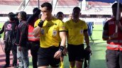 Arbitro Fernando Véjar denunció falta de agua caliente en La Portada
