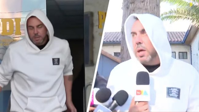 Kaminski queda en libertad tras ser detenido por PDI