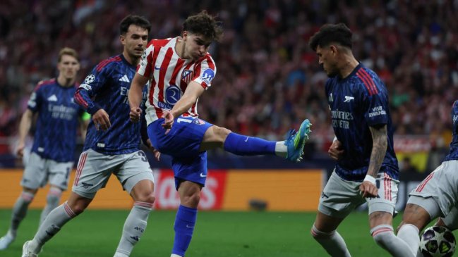 Champions League: Atlético y Arsenal mantuvieron el suspenso tras empate marcado por los penales