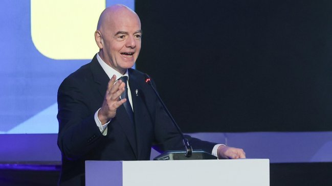 Infantino sumó el apoyo de Africa para ser reelegido como presidente de la FIFA en 2027