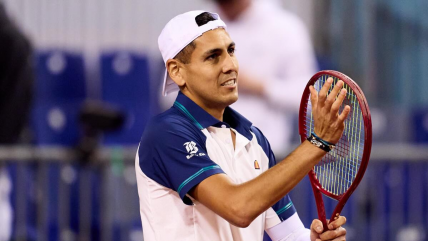   Alejandro Tabilo triunfó en un batallado estreno en Aix-en-Provence y avanzó a cuartos de final 