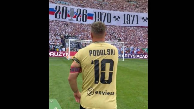 Lukas Podolski cumplió su sueño y ganó un título con Gornik Zabrze