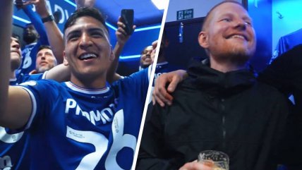 [VIDEO] Marcelino celebró ascenso de Ipswich junto a Ed Sheeran