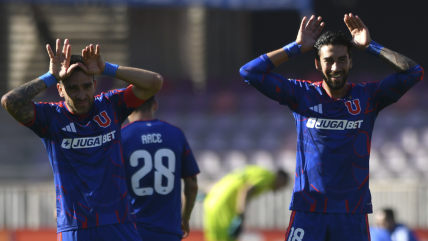   U. de Chile arrasó con cinco goles en su visita a La Serena por la Copa de la Liga 