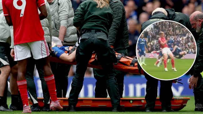 Brutal choque en la Premier: Chelsea actualizó el estado de Jesse Derry tras caer noqueado