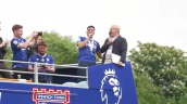 [VIDEO] Marcelino Núñez insultó a Norwich en los festejos del ascenso de Ipswich