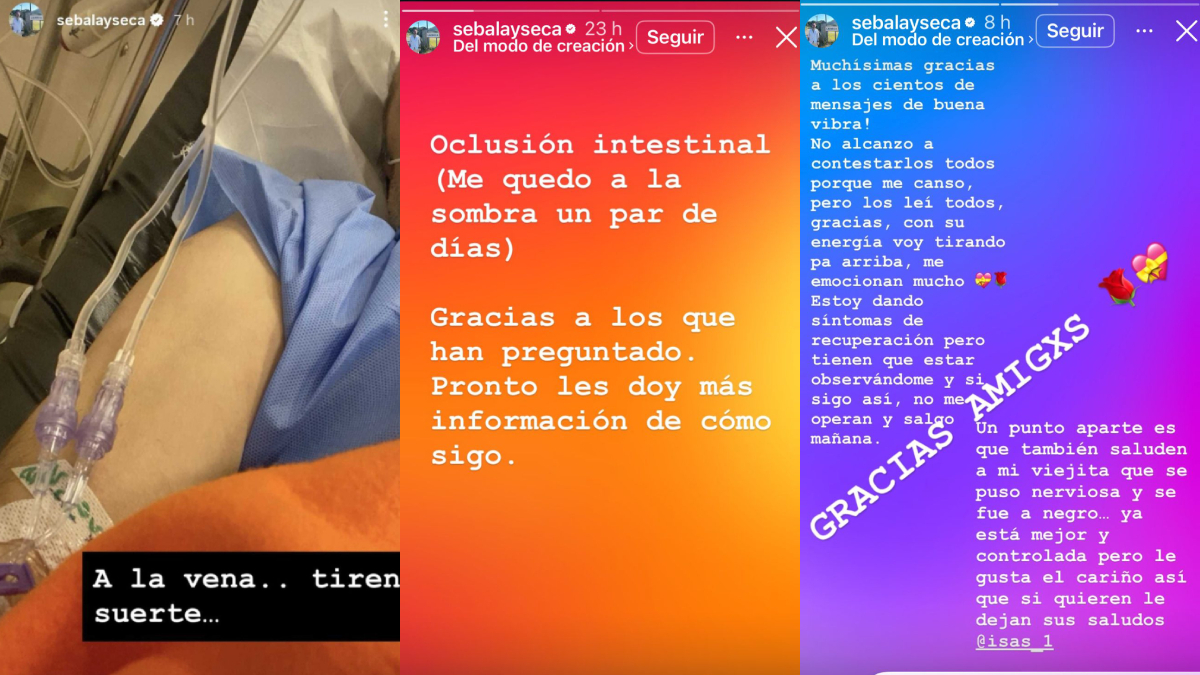 Sebastián Layseca reveló complejo momento de salud