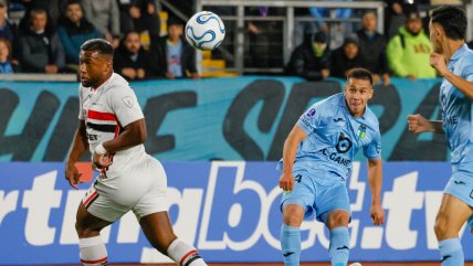  Sudamericana: O'Higgins empató con Sao Paulo en Rancagua  