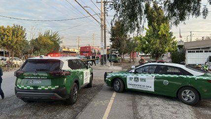   Motoristas dispararon contra domicilio de Lo Espejo vinculado a carabinero 