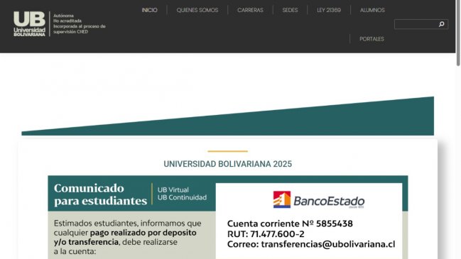 Educación puso fecha al fin de la Universidad Bolivariana: diciembre de 2031