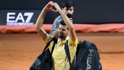   Bombazo en Roma: el joven Dino Prizmic dio la sorpresa y eliminó a Djokovic 
