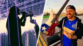 Bajista chileno de Korn celebra vistiendo la camiseta de Everton: 
