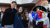 Hasta con abrazo de mamá: Clasificado al Mundial sub 17 fue homenajeado en su colegio
