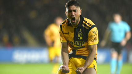 Guido Vadalá entró al equipo de la fecha en la Libertadores con su doblete para Coquimbo