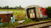 Tren que transportaba celulosa descarriló cerca de la estación Chiguayante del Biotrén