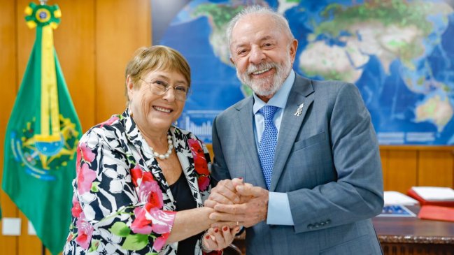 Lula se reunió con Bachelet y ratificó respaldo de Brasil para liderar Naciones Unidas
