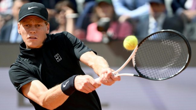 Sinner dominó a Pellegrino y se metió a cuartos de final en Roma