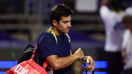   Cristian Garin sufrió dolorosa derrota y se despidió tempranamente de Oeiras 