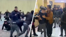 Masiva pelea en liceo de Talcahuano: Al menos siete docentes heridos y 17 escolares detenidos..