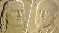 Lanzan medallas de bronce con emblemáticos personajes de la historia