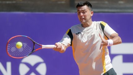   Tomás Barrios desperdició un match point antes de caer en Oeiras 