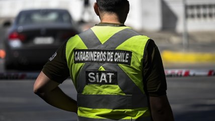   Delincuente quedó en riesgo vital tras chocar mientras huía en moto de un asalto 