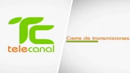   El momento en que Telecanal puso fin a sus transmisiones 