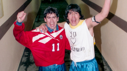   Iván Zamorano compartió histórico recuerdo con Marcelo Salas rumbo a Francia 98 