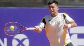 Tomás Barrios desperdició un match point antes de caer en Oeiras