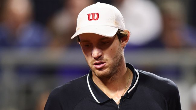 Nicolás Jarry se bajó de la qualy de Roland Garros por molestias en el codo