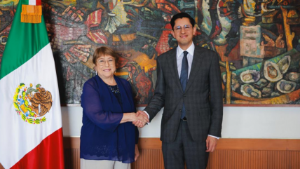 México ratificó respaldo a candidatura ONU de Bachelet a través de su nuevo canciller