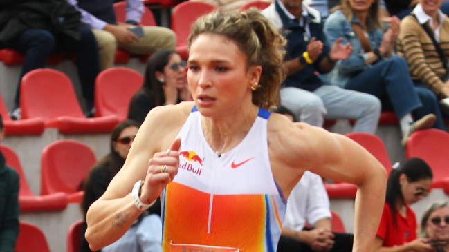 Martina Weil debutó en la Diamond League con el sexto lugar en Shanghái