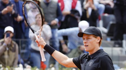   Sinner se exigió para batir a Medvedev y pasar a la final del Masters de Roma 