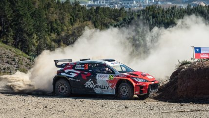   Alberto Heller celebró en la primera etapa del Rally de Arauco 