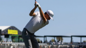 Joaquín Niemann recuperó terreno de cara al cierre del PGA Championship
