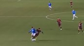[VIDEO] Roja directa: Yerko González fue expulsado por una fuerte barrida contra Montes